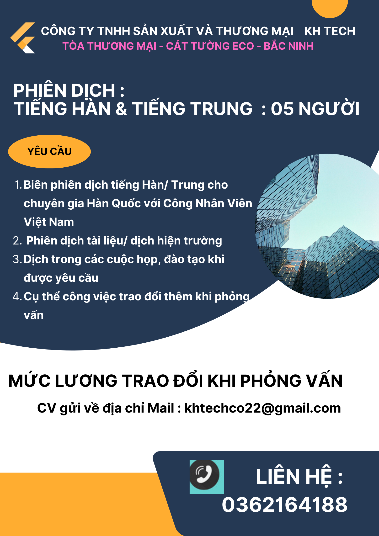 Công Ty TNHH Sản Xuất Và Thương Mại Kh Tech